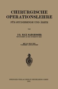 Produktbild: Chirurgische Operationslehre