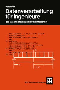 Produktbild: Datenverarbeitung f&uuml;r Ingenieure