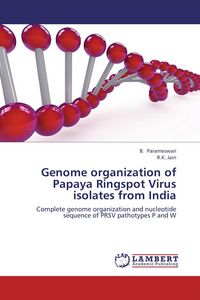 Produktbild: Genome organization of Papaya Ringspot Virus isolates from India