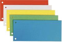 Leitz Trennblatt 16796099 25 St./Pack. Karton Produktabmessung, Breiten:240 mm Produktabmessung, Höhe:105 mm Orange, Weiß, Blau, Grün, Gelb 25 St.
