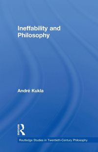 Produktbild: Ineffability and Philosophy