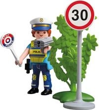 Produktbild: PLAYMOBIL 72029 Polizist mit Radar