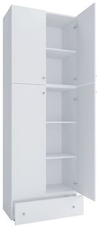Produktbild: XXL Schuhschrank Kleiderschrank Schrank Lona 5f S
