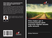 Produktbild: Filtro Gabor per il riconoscimento delle impronte digitali basato sulle minuzie