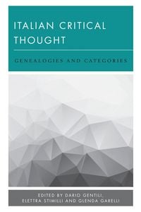 Produktbild: Italian Critical Thought
