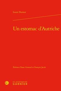 Produktbild: Un estomac d'Autriche