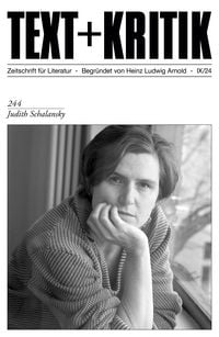 Produktbild: TEXT + KRITIK 244 - Judith Schalansky