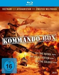 Produktbild: Kommando-Box - 3 Kriegsfilme im Sammelschuber [3 BRs]