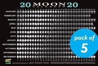 Produktbild: 2020 Moon Calendar Card (5 Pack)