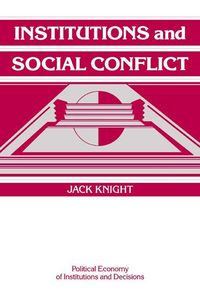 Produktbild: Institutions and Social Conflict