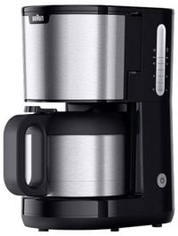 Produktbild: Braun KF 1505 BK Kaffeemaschine Edelstahl, Schwarz Fassungsverm&ouml;gen Tassen=9