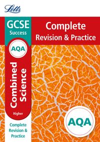 Produktbild: Letts GCSE Revision Success - New Curriculum - Aqa GCSE Combined Science Higher Complete Revision & Practice