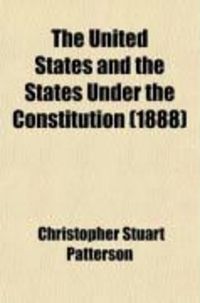 Produktbild: The United States and the States Under the Constitution