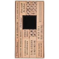 Produktbild: Stempelset Weihnachtslieder 100% 27 Stk