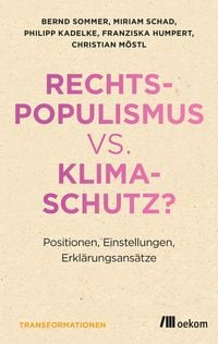 Produktbild: Rechtspopulismus vs. Klimaschutz?