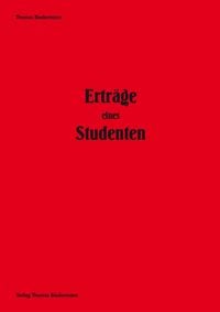 Produktbild: Ertr&auml;ge eines Studenten