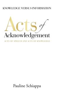 Produktbild: Acts of Acknowledgement