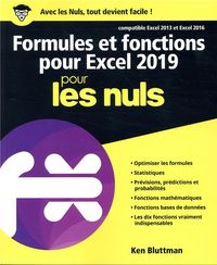 Produktbild: Formules et fonctions pour Excel 2019 pour les nuls