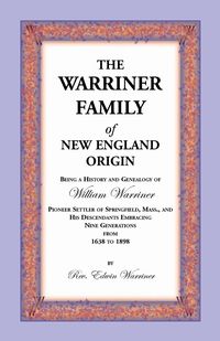 Produktbild: The Warriner Family of New England Origin