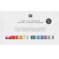 Produktbild: &Ouml;lpastellkreide Pastell- & Neonfarben, 12 Farben