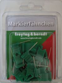 Produktbild: Markierf&auml;hnchen wehend, Gr&uuml;n