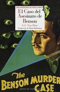 Produktbild: El caso del asesinato de Benson : una aventura de Philo Vance