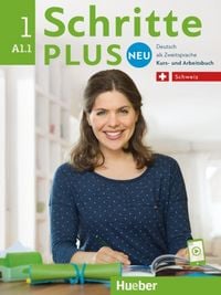 Produktbild: Schritte plus Neu 1 A1.1. Ausgabe Schweiz. Kurs und Arbeitsbuch