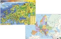 Produktbild: Kindereuropakarte physisch / politisch
