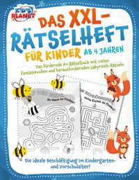 Produktbild: Das XXL-R&auml;tselheft f&uuml;r Kinder ab 4 Jahren: Das f&ouml;rdernde A4-R&auml;tselbuch mit fanta