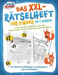 Produktbild: Das XXL-R&auml;tselheft f&uuml;r Kinder ab 4 Jahren: Das f&ouml;rdernde A4-R&auml;tselbuch mit fantasievollen und herausfordernden Labyrinth-R&auml;tseln. Die ideale Besch&auml;ftigung im Kindergarten- und Vorschulalter!