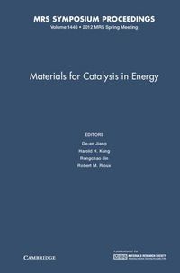 Produktbild: Materials for Catalysis in Energy