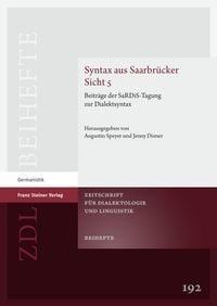 Produktbild: Syntax aus Saarbr&uuml;cker Sicht 5