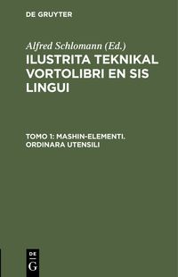Produktbild: Mashin-elementi. Ordinara Utensili
