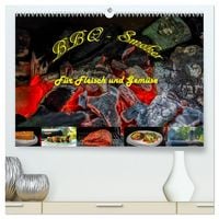 Produktbild: BBQ - Smoker F&uuml;r Fleisch und Gem&uuml;se (hochwertiger Premium Wandkalender 2026 DIN A2 quer), Kunstdruck in Hochglanz