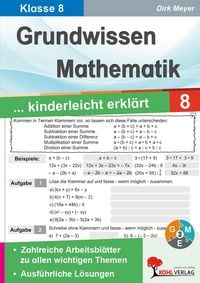 Produktbild: Grundwissen Mathematik / Klasse 8