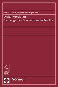 Produktbild: Digital Revolution: Challenges for Contract Law in Practice