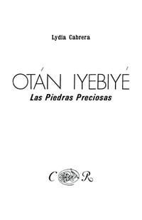 Produktbild: Ot&aacute;n Iyebiy&eacute;. Las Piedras Preciosas,