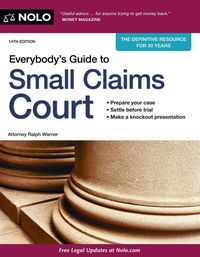 Produktbild: Everybody's Guide to Small Claims Court