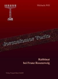 Produktbild: Rabbinat bei Franz Rosenzweig