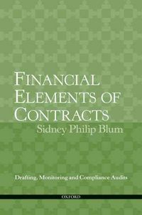Produktbild: Financial Elements of Contracts: Drafting, Monitoring and Compliance Audits