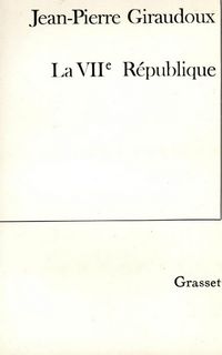 Produktbild: La VIIe r&eacute;publique