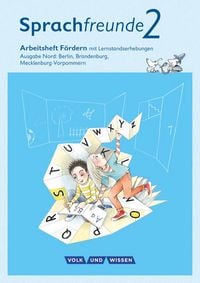 Produktbild: Sprachfreunde 2. Schuljahr - F&ouml;rdern. Ausgabe Nord