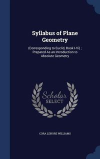 Produktbild: Syllabus of Plane Geometry