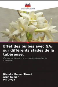 Produktbild: Effet des bulbes avec GA&iquest; sur diff&eacute;rents stades de la tub&eacute;reuse.