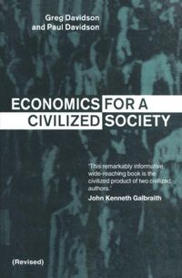 Produktbild: Davidson, G: Economics for a Civilized Society