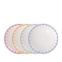 Produktbild: Villeroy & Boch Fleur Fr&uuml;hst&uuml;cks-/Dessertteller 4tlg.