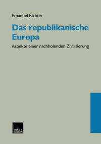 Produktbild: Das republikanische Europa