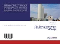 Produktbild: Effectiveness Improvement of Shell And Tube Type Heat Exchanger