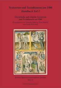 Produktbild: Textsorten und Textallianzen um 1500: Handbuch Teil 1