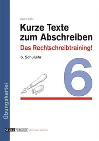 Produktbild: Kurze Texte zum Abschreiben
